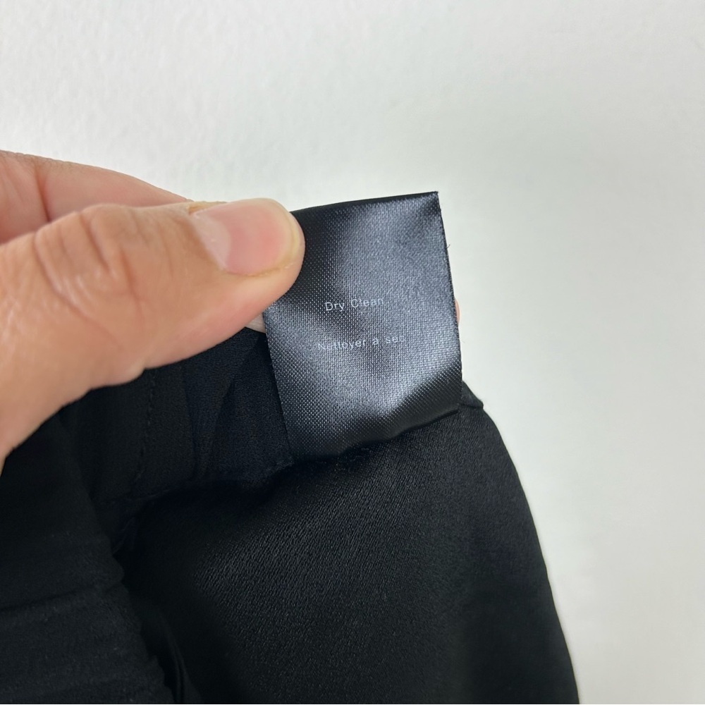 Babaton Aritzia Dexter Black Ankle pull-on dress pants size: S - Picture 12 of 12